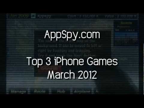 Top 3 iPhone Games March 2012 - AppSpy.com