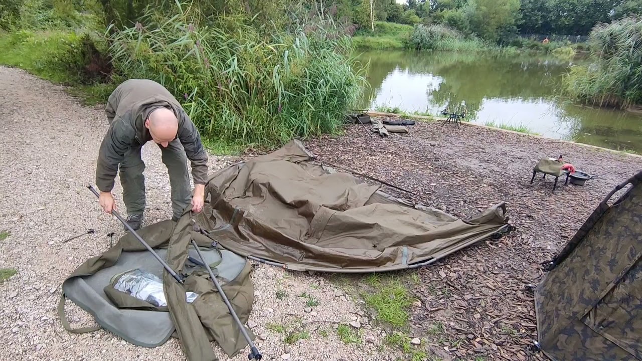how not to put down a fox r series 1 man xl bivvy