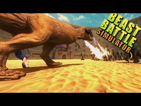 600 PENGUINS VS 1 T-REX  | Beast Battle Simulator