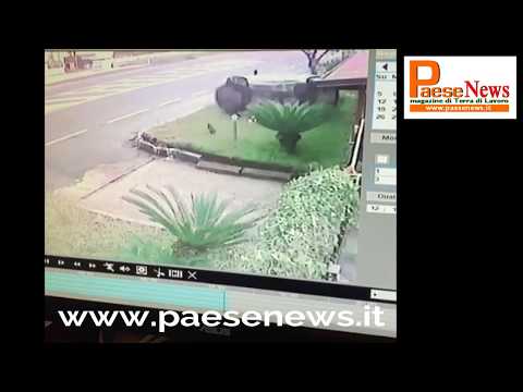 cellole incidente auto ribaltata