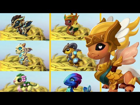 Hatching the Divine FREYJA, FREYR & FRIGG DRAGONS + Bone, Meadow, Greyhorn + MORE! - DML #1537