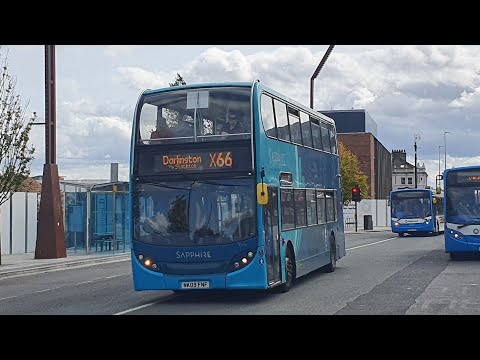 Journey on Route 23 | NK09FNF/7519 - Arriva North East: Dennis Trident 2/ADL Enviro 400