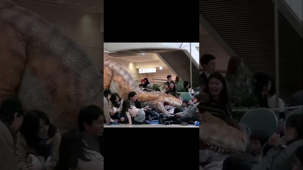 恐竜にパンチした結果 😂 | Kid vs Angry Dinosaur 🥊 #dinosaur #恐竜 #きょうりゅう #jurassicworld