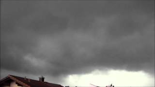 preview picture of video 'Zeitraffer: Unwetterfront im Lkr. Erding (20. Juni 2012)'