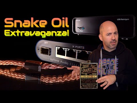 Snake Oil Extravaganza! USB reclockers, network switches and more!