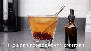 Hi Ginger Pomegranate Spritzer