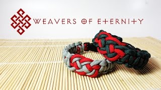 How to Tie an Eternity Solomon Paracord Bracelet Tutorial