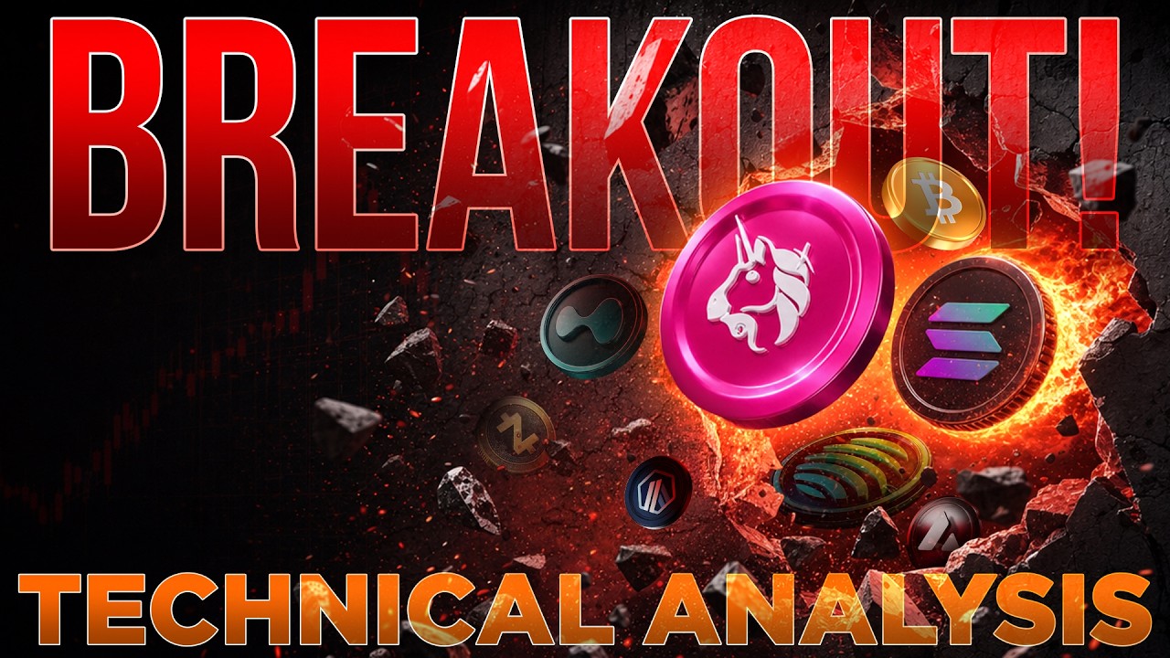 Uniswap 5-Year Breakout!!🚀$SOL $AVAX Next?🔥Technical Analysis @Evan Aldo🚨