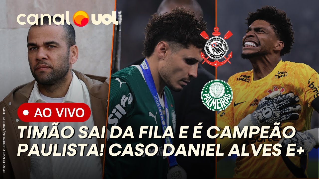 CORINTHIANS 'COZINHA' PALMEIRAS! MEMPHIS VALENDO A PENA? CASO DANIEL ALVES TEM REVIRAVOLTA; AO VIVO