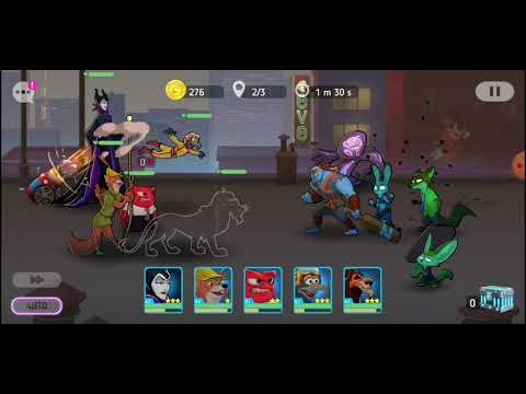 Disney Heroes Battle Mode. Probando a Robin Hood en la Campaña