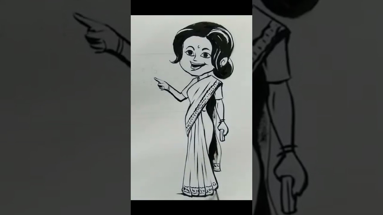 Teacher clipart drawing