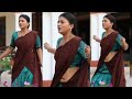 Priya Balakumaran Gomathi Priya Serial Actress Unseen Saree