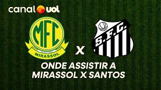 MIRASSOL X SANTOS: ONDE ASSISTIR À TRANSMISSÃO AO VIVO DO JOGO E HORÁRIO PELO BRASILEIRÃO
