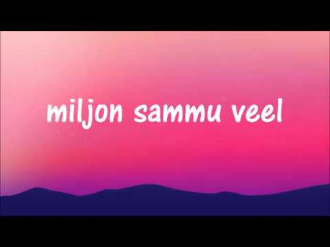 Merilin Mälk - Miljon sammu (LYRICS)