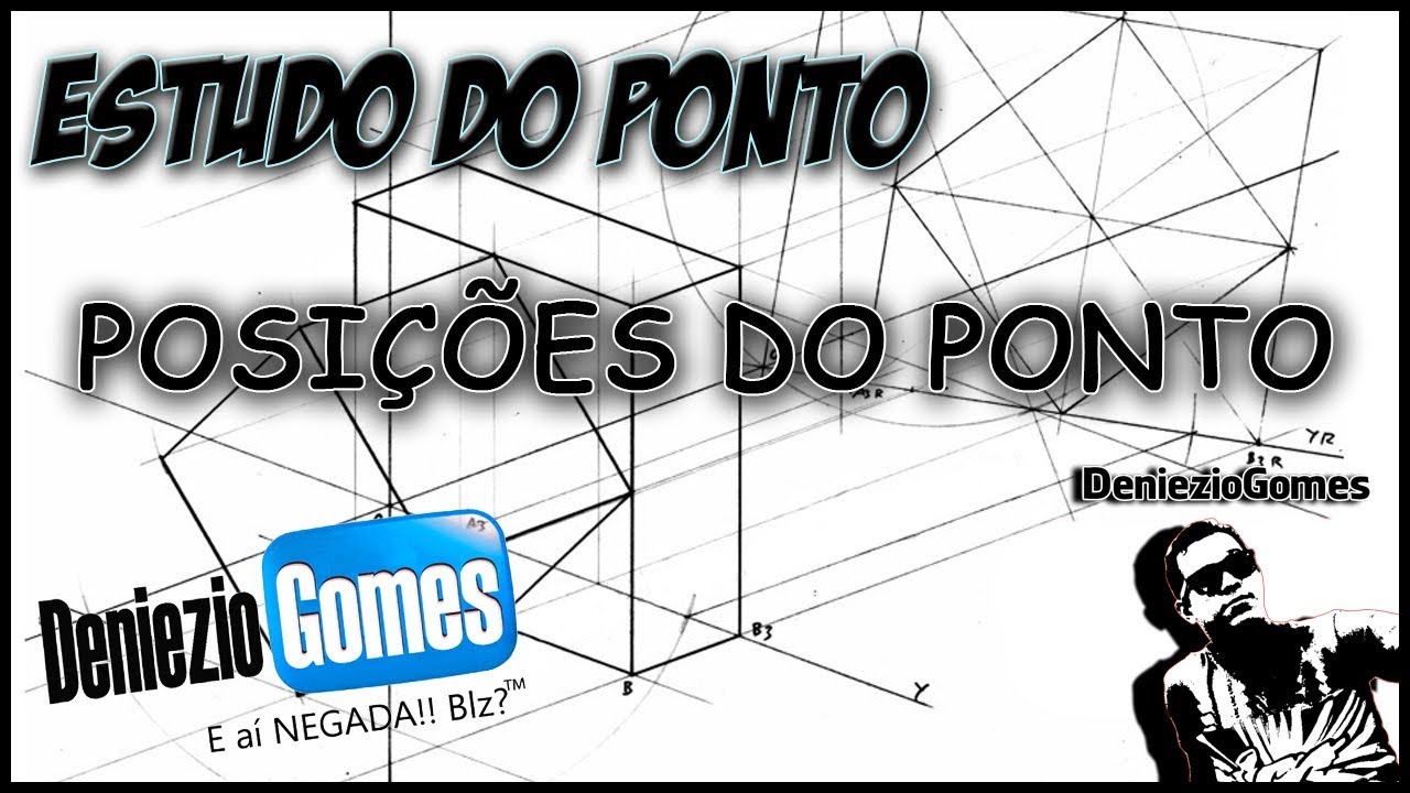 Geometria Descritiva - Posições do Ponto