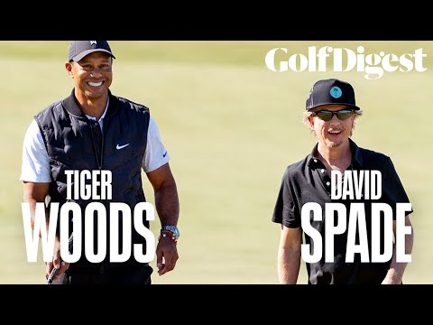A Round with Tiger: Celebrity Playing Lessons - David Spade | Golf Digest