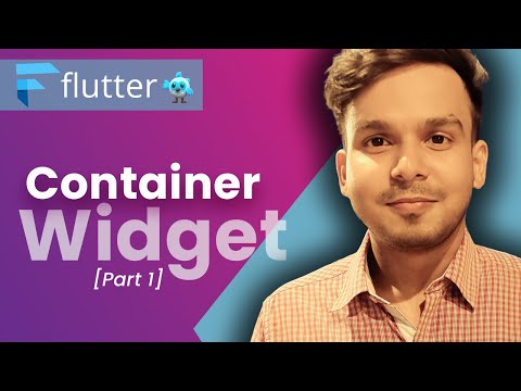 Container Widget in Flutter [Part 1] | Flutter Tutorials in Hindi | #70