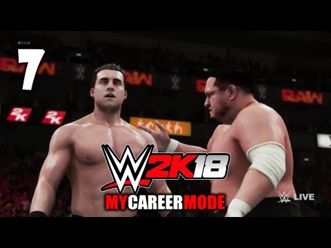 WWE 2K18 - My Career Mode Part 7 - "MONDAY NIGHT RAW"