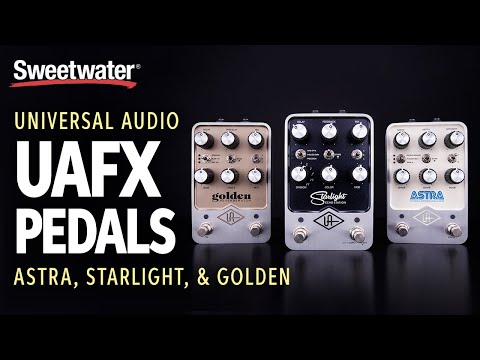 UAFX Pedals from Universal Audio: Astra, Starlight, and Golden