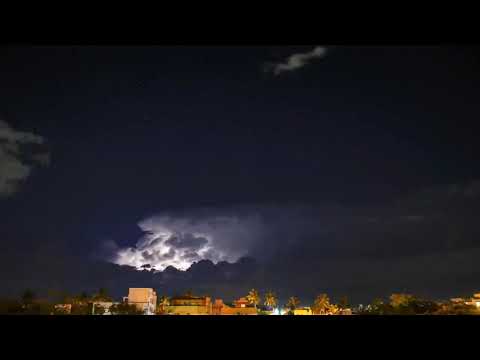 Thunderstorm passing by! Terrace Timelapse