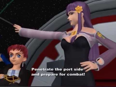 Xenosaga Episode I HD Cutscene 070 - Durandal vs. U-TIC Mothership - ENGLISH