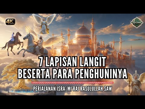 MENAKJUBKAN‼️Inilah 7 Lapisan Langit Beserta Para Penghuninya | Menurut  Islam Al-Qur'an dan Hadist