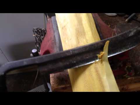 Osage Bow Build chasing the growth ring