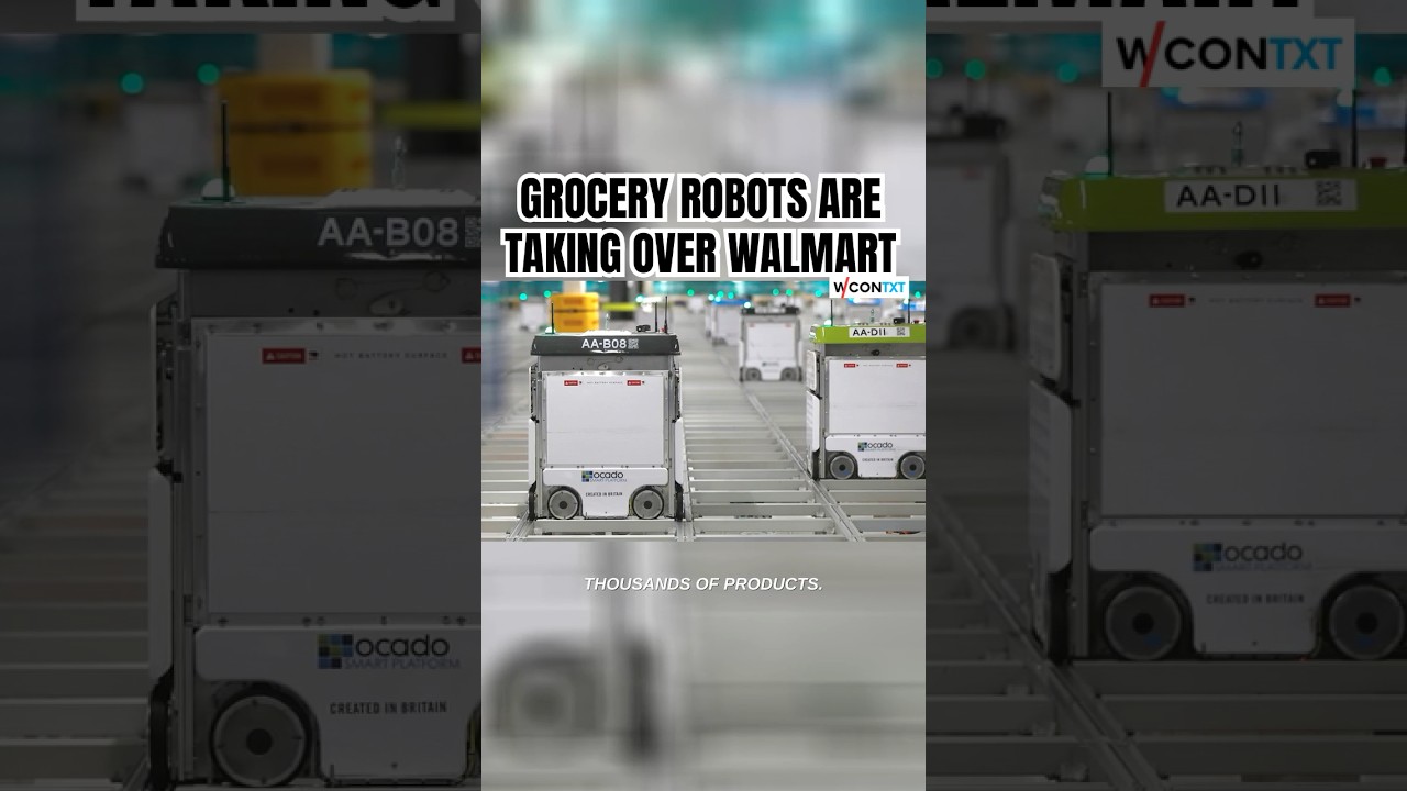 Ocado's Robots Revolutionize Grocery Shopping with 99.1% Picking Accuracy!