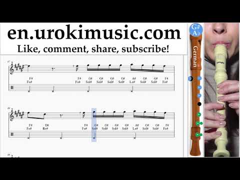 How to Play Recorder (G.) Ozuna x Romeo Santos - El Farsante Remix Tabs um-i352
