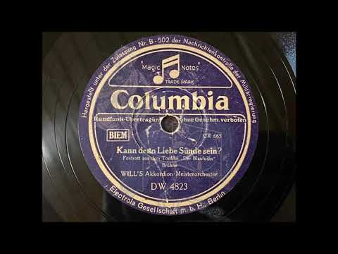 KANN DENN LIEBE SÜNDE SEIN? - WILL GLAHE