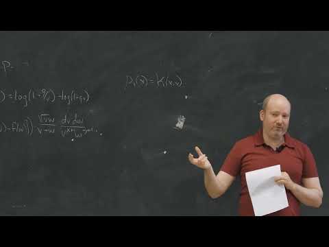 Ivan Corwin: Integrable probability and gibbsian line ensembles 5/7