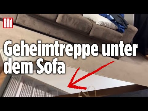 Polizei findet gigantischen Waffen-Bunker unter einem Sofa | Australien