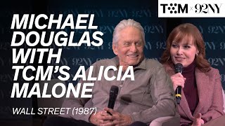 Michael Douglas with TCM’s Alicia Malone: Wall Street (1987)