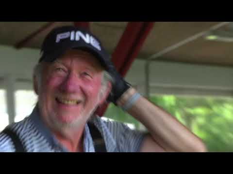 Torkel vs Boa banspel, Toptracer på KistaGolfcenter