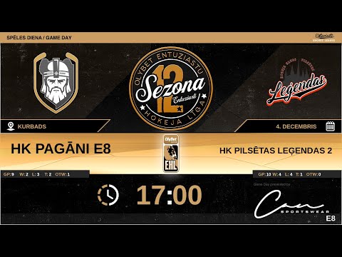2022 12 04 HK Pagāni E8 - HK Pilsētas Leģendas 2