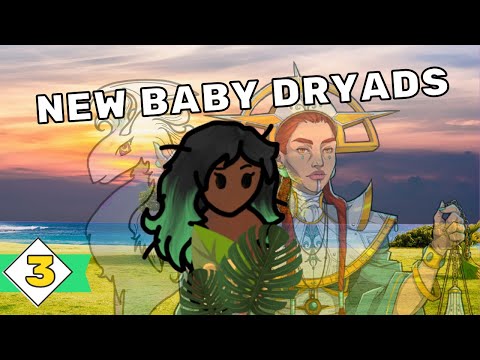 New baby dryads // Let's Play Rimworld 1.3 Ideology - Ep 3