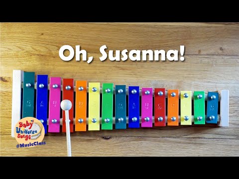 How to play Oh Susanna ❤️ -  Easy Xylophone Tutorial