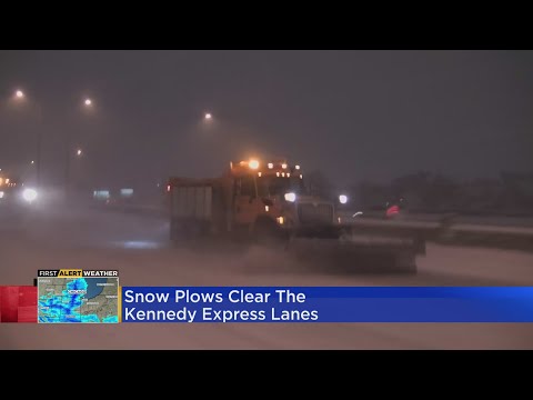 City Deploys Over 200 Plows As Lake Effect Snow Covers Roadways
