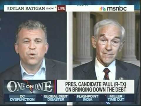 Ron Paul On The Dylan Ratigan Show About Debt Ceiling & The Fed