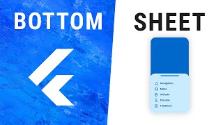 Flutter BottomSheet Widget