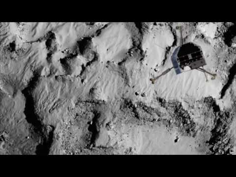 Rosetta mission ends in comet "crash-landing"