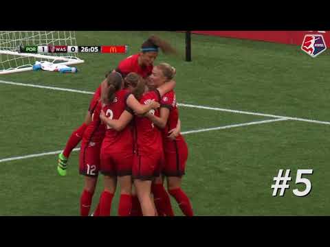 Tobin Heath's 10 assists for Portland Thorns FC in 2016