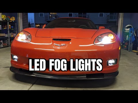 C6 Corvette Modern Lighting Upgrade | Morimoto XB LED Fog Light Installation