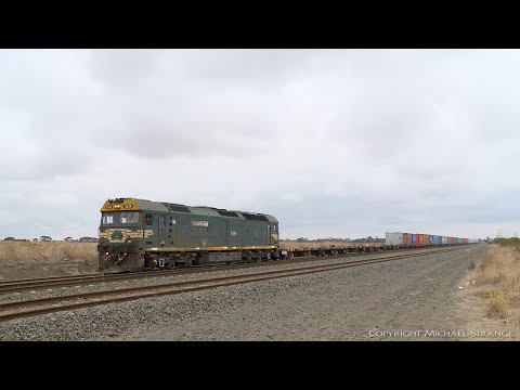 7902V Pacific National Mildura Containers (21/3/2019) - PoathTV Australian Trains & Railways