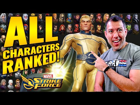 MARVEL STRIKE FORCE TIER LIST! ALL CHARACTERS RANKED Best to Worst | November 2025 | MSF