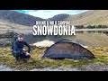 Hiking & wild camping in Snowdonia