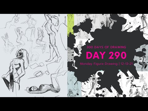 Day 290 | Monday Figure Drawing | Live | Matt Pierson Art