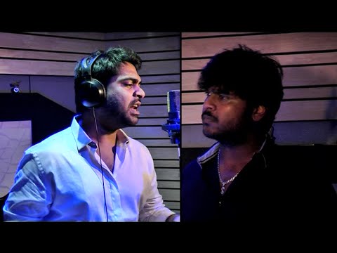 Simbu Singing Adiye Rathiye Song || Shanmuga Pandian's Sagaptham || Making Of 