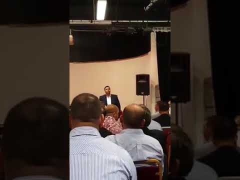 Ciprian din Tandarei in biserica Maranata din Londra