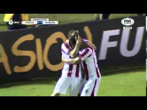 River Plate de Montevideo 2 - 2 Palmeiras Copa Libertadores 2016